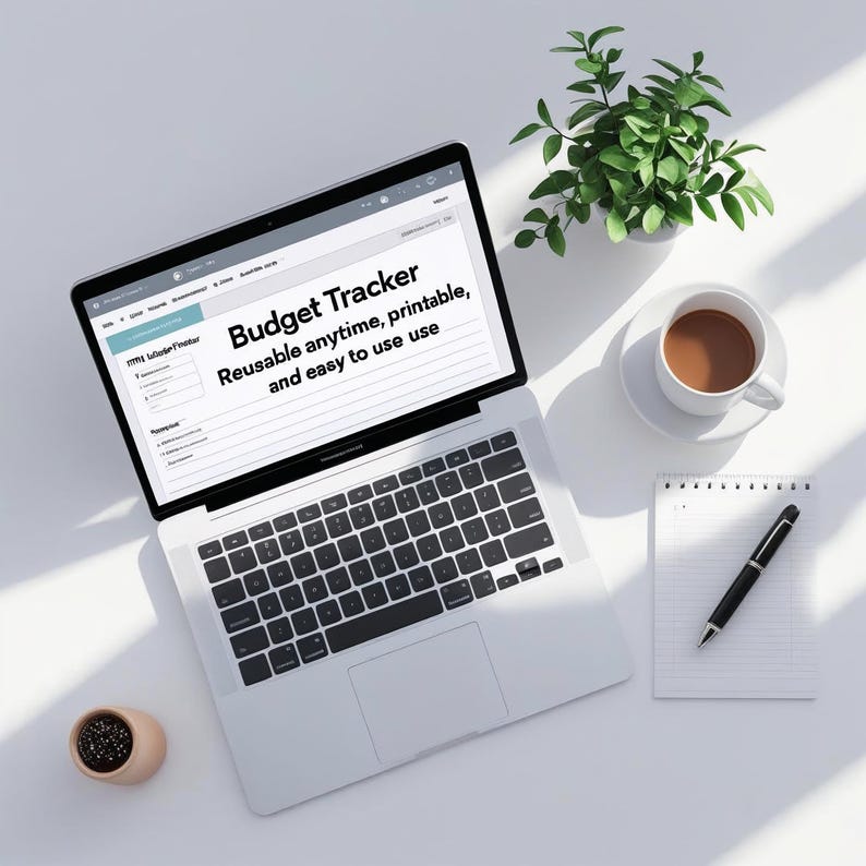 Interactive Monthly Budget Tracker HTML | Daily Expense and Income Log ...