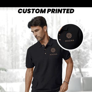 Custom Monogrammed Golf Polo, Personalized Golf Polo, Customized Polo for Golfer, Great Gift for Dad, Father, Golf Gift for Men, Golf Shirt