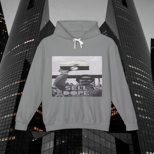 Unisex Lightweight Hooded Sweatshirt