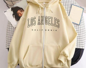 Custom Printed Zip Up Hoodie: Personalized Company Logo, Your Text