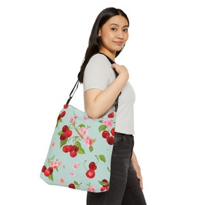 Cherry Tote Bag Shopping Bag Unisex Gender Neutral