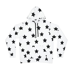 Black Star Gender Neutral Hoodie