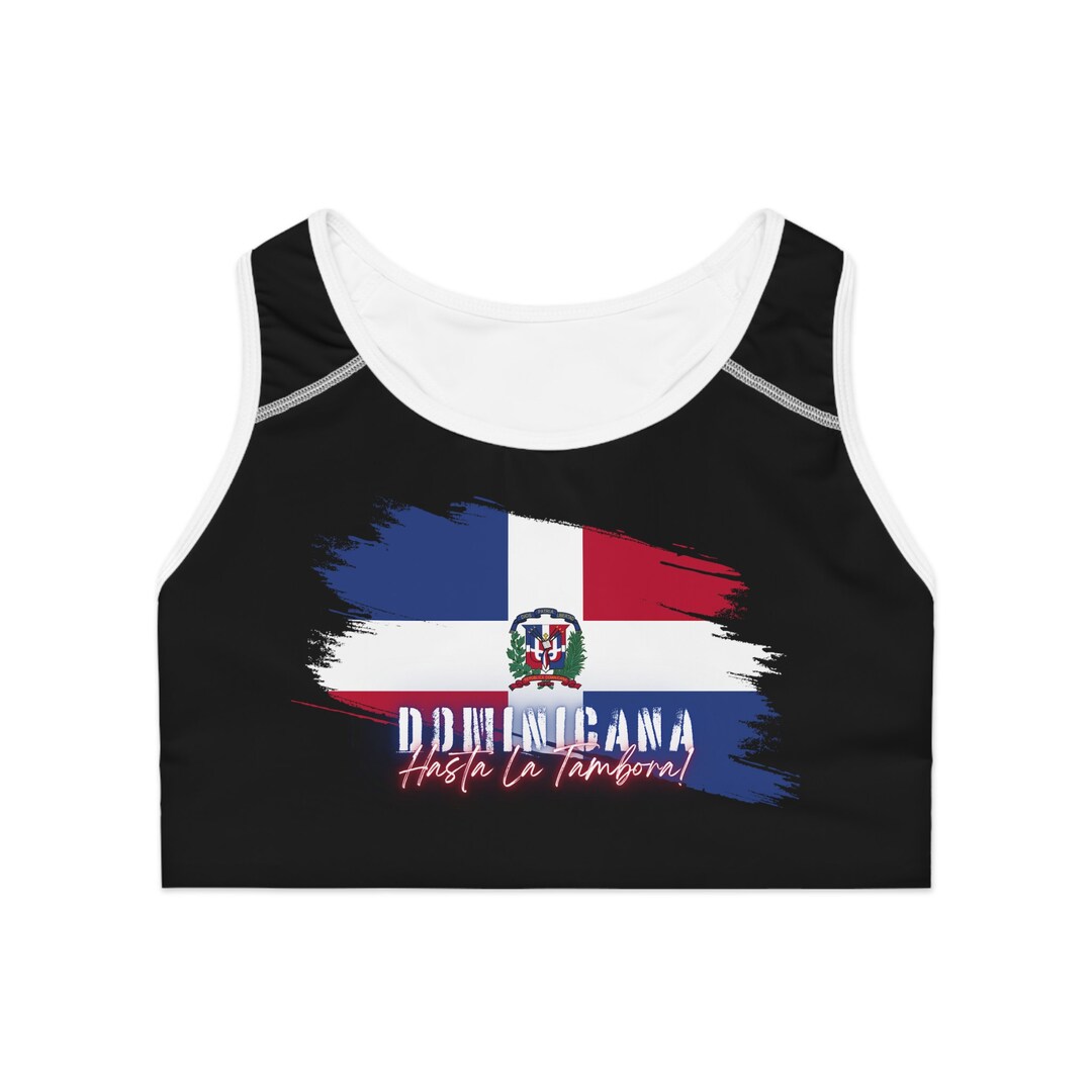 Dominican Sports Bra black Etsy