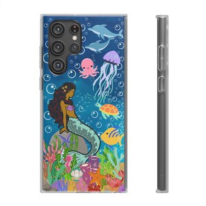 A Little Mermaid Samsung Galaxy Case Samsung Phone Accessories Gift for Mermaid Lovers