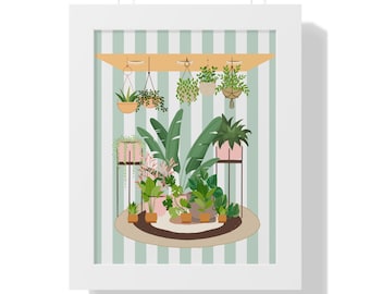 Plant Lover Frame Decor for Home or Office