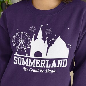 Sudadera unisex de cuello redondo Sommerland Heavy Blend™, Marissa Meyer, We Could Be Magic, Libros para jóvenes adultos, BookTok, Regalo para amantes de la lectura y lectores