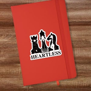 Ajedrez sin corazón, Marissa Meyer, amantes de los libros, merchandising de libros, popular ahora, Booktok, Bookstagram, libros para jóvenes, regalo para amantes de los libros, pegatinas troqueladas