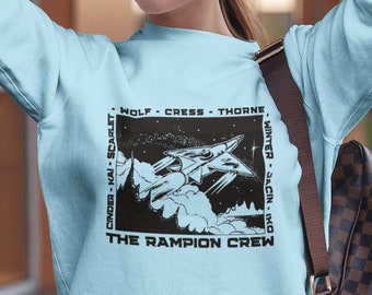 Rampion Crew Sweatshirt, Marissa Meyer, The Lunar Chronicles, Cinder, Gifts for Book Lovers, Bookish, Unisex Heavy Blend Crewneck Sweatshirt