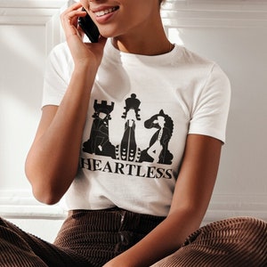 Heartless T-Shirt, Marissa Meyer, Heartless, Heartless by Marissa Meyer, Book Merch, Gifts for Book Lovers, Bookish, Unisex T-Shirt
