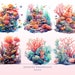 25 Coral Reef Clipart High Quality Transparent Pngs Instant Download Il 75x75.5019342624 Fb2n