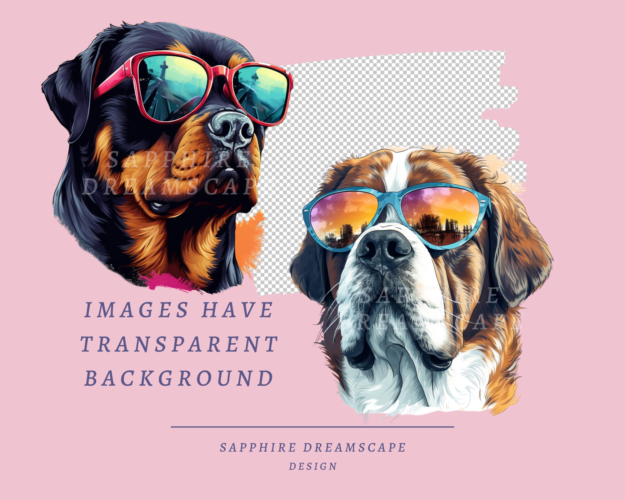 45 Dogs With Sunglasses Clipart, High Quality Transparent Pngs, Instant ...