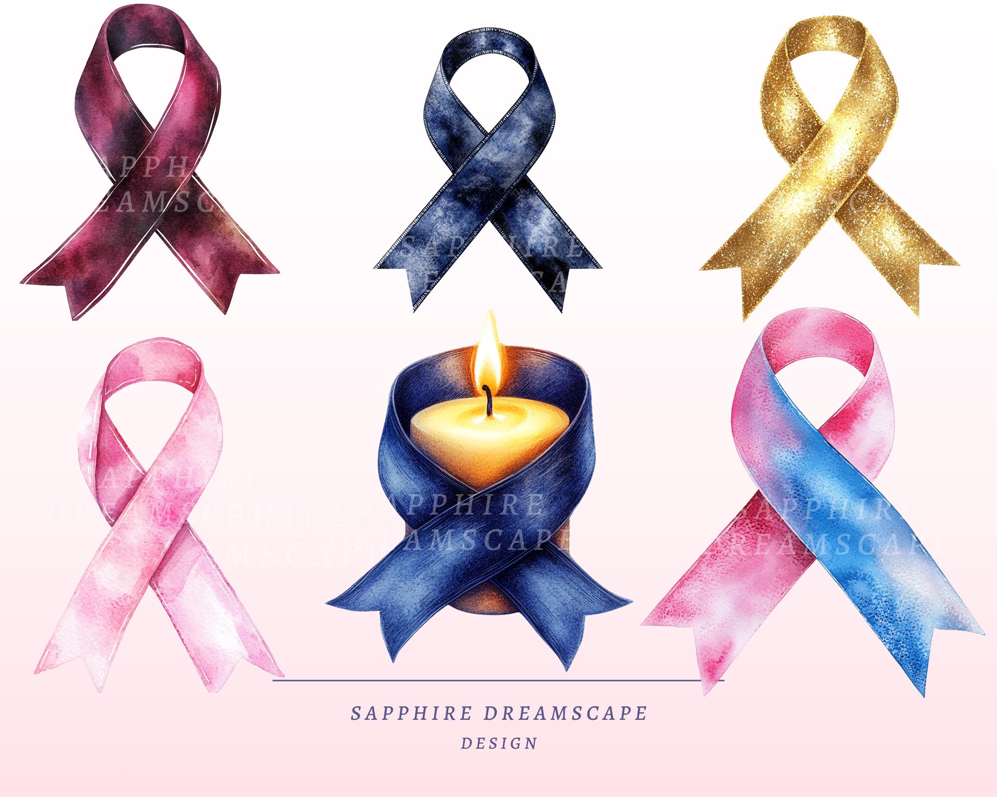 40 Awareness Ribbons Clipart, High Quality Transparent Pngs, Instant ...