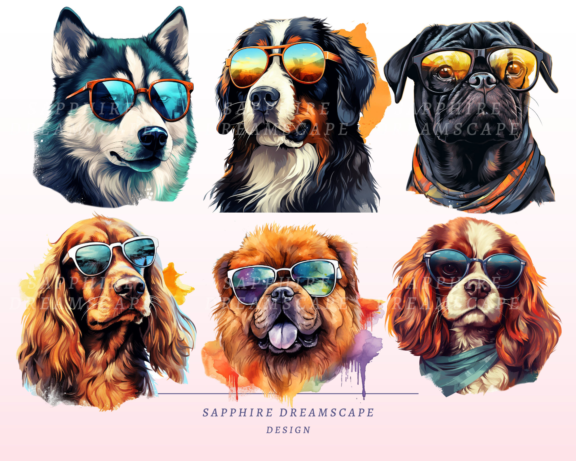 45 Dogs With Sunglasses Clipart, High Quality Transparent Pngs, Instant ...