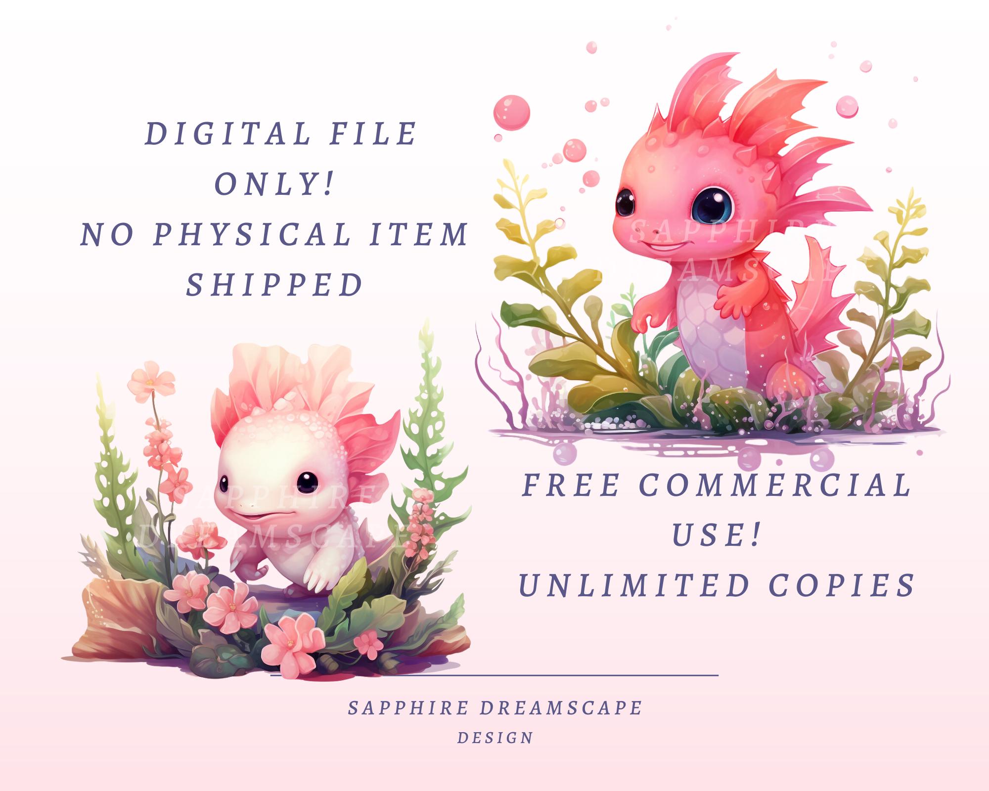 25 Cute Axolotl Clipart, High Quality Transparent Pngs, Instant ...