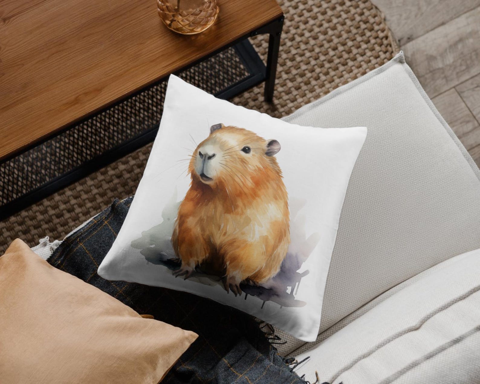 20 Watercolor Capybaras Clipart, High Quality Transparent Pngs, Instant ...