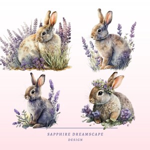 15 Lavender Bunnies Clipart, High Quality Transparent Pngs With Instant ...