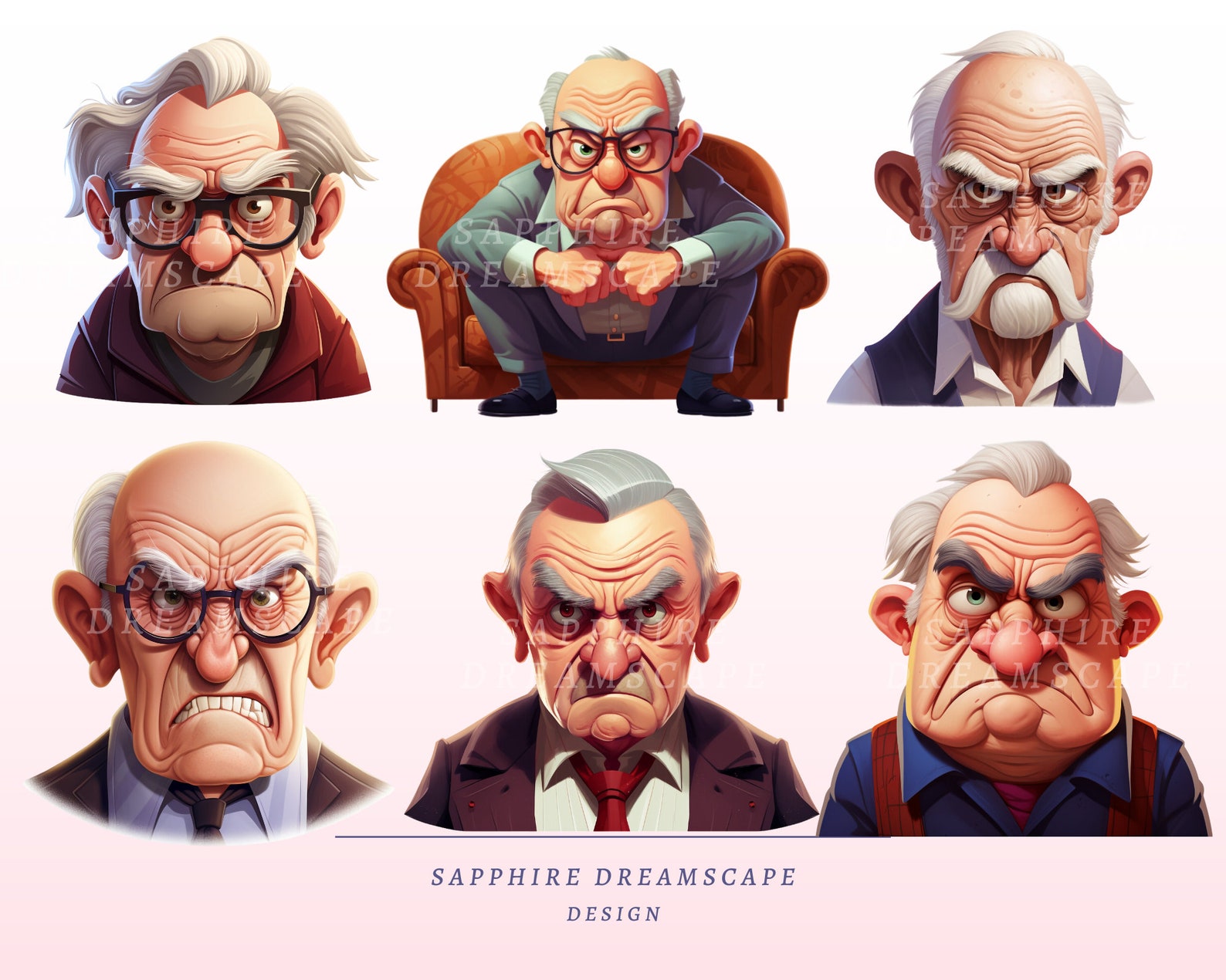 Grumpy Man Images 25 Grumpy Old Man Clipart, High Quality Transparent Pngs, Instant ...