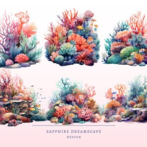 25 Coral Reef Clipart High Quality Transparent Pngs Instant Download Il 300x300.5067569483 K9ag