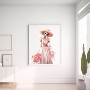 40 pastellfärgade Día de Los Muertos Clipart, högkvalitativa transparenta PNG-bilder, omedelbar nedladdning, kommersiell användning - Day of the dead-paket, boho-tryck bild 10