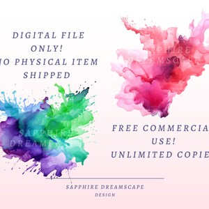 50 Paint Splash Clipart High Quality Transparent Pngs Instant 50 Paint Splash Clipart High Quality Transparent Pngs Instant