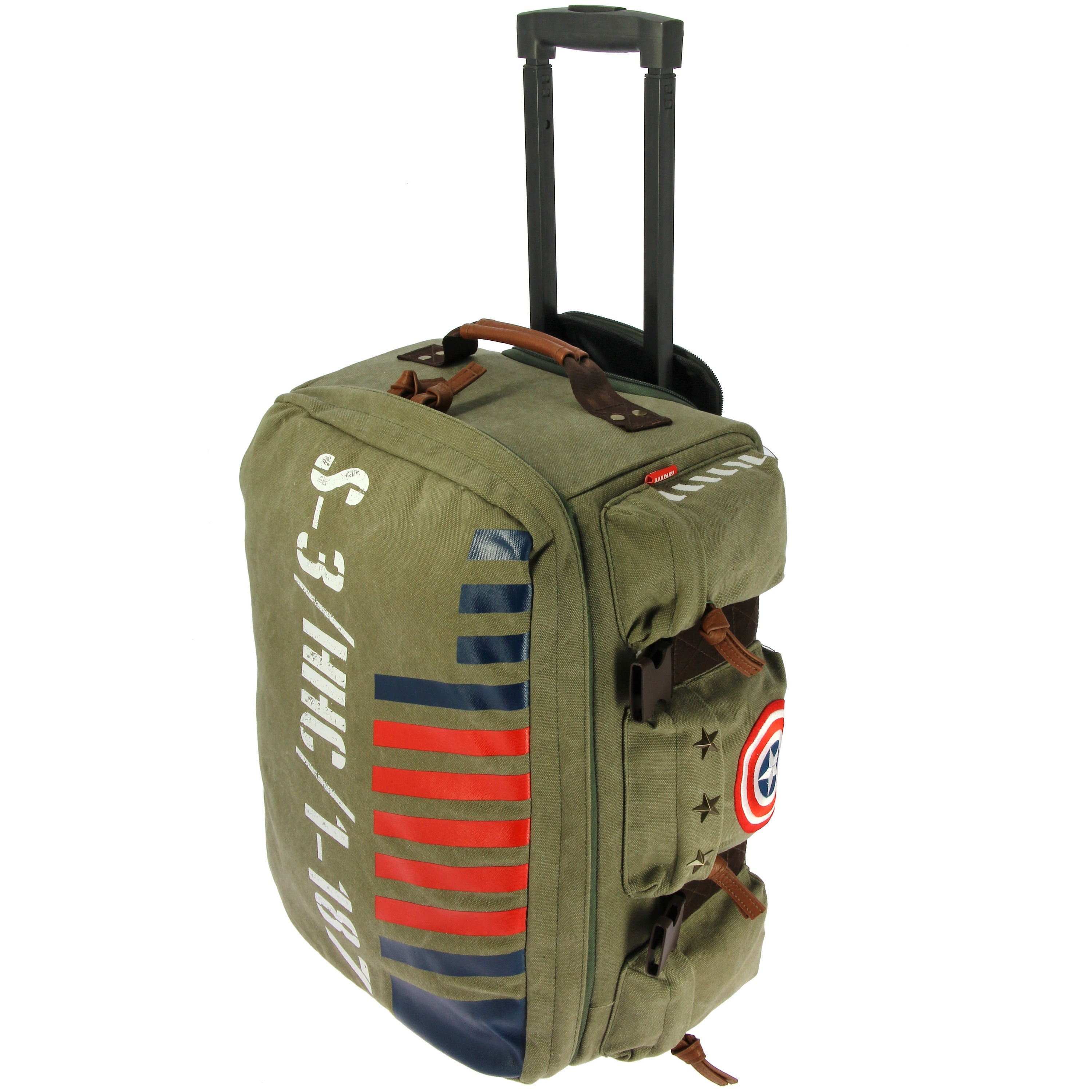 Stadion Helm Nauwgezet Army Green Suitcase - Etsy