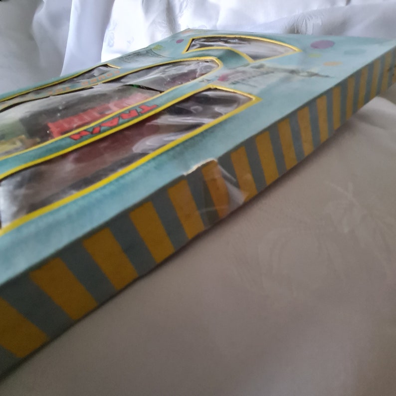 Vintage Plastic Train Set Etsy