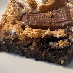 S’mores Brownies Homemade