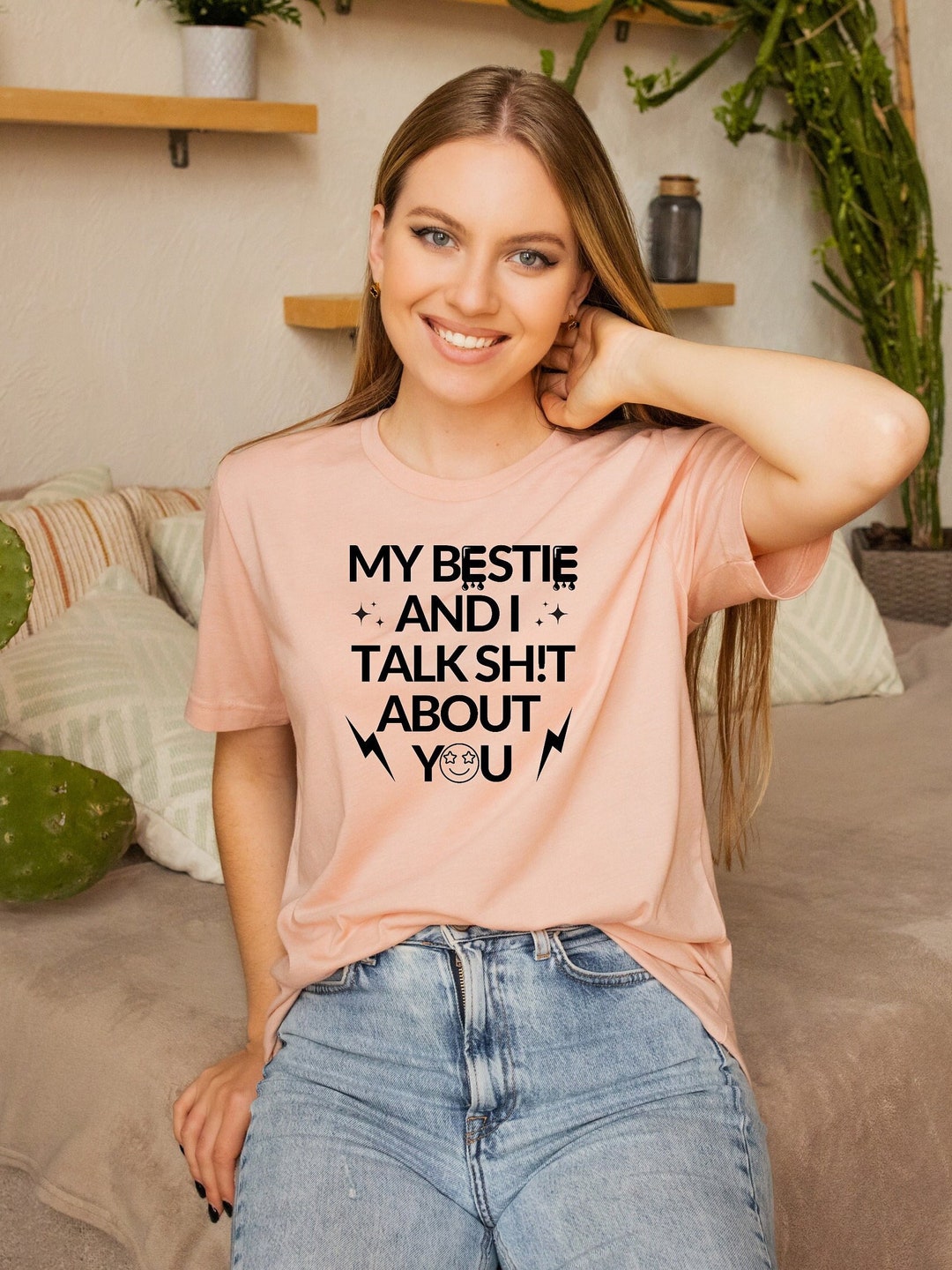Besties Shirt Unisex T-shirt Best Friend Shirts Gift for - Etsy