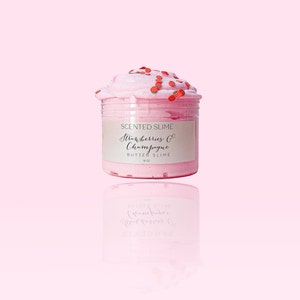 Strawberries & Champagne butter slime