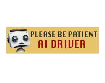 AI Driver Bumper Sticker