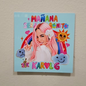 Karol G Metal Print 12&quot;x12&quot;