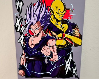 Anime Character 8"x10" Metal Print