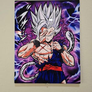Anime Character Metal Print 11"x14"