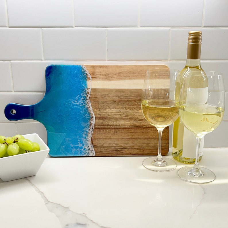 Ocean Resin Coasters Etsy