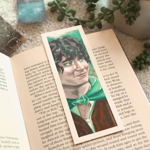 Traveller Bookmark | Art Print of Hand-painted Fantasy Bookmark