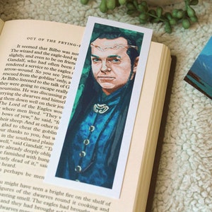 Elven Lord | Art Print of Hand-painted Fantasy Bookmark