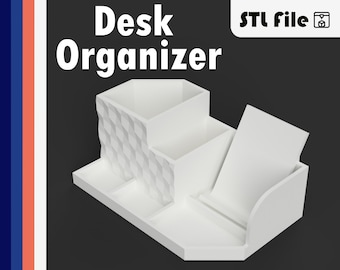 Desk Organizer STL 3D Ptint File