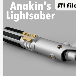Anakins Lightsaber STL 3D-utskriftsfil