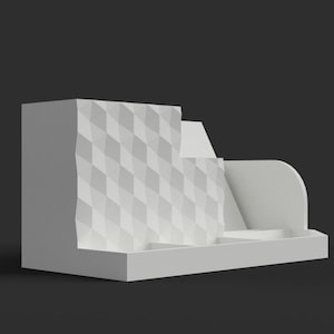 Desk Organizer STL 3D Ptint File Etsy Desk Organizer STL 3D Ptint File Etsy