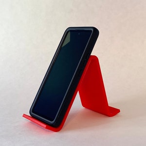 Desktop Phone Stand STL Print File | 2 Angles 4 Positions | 3D Printing | 3D Gift | Desk Accessory