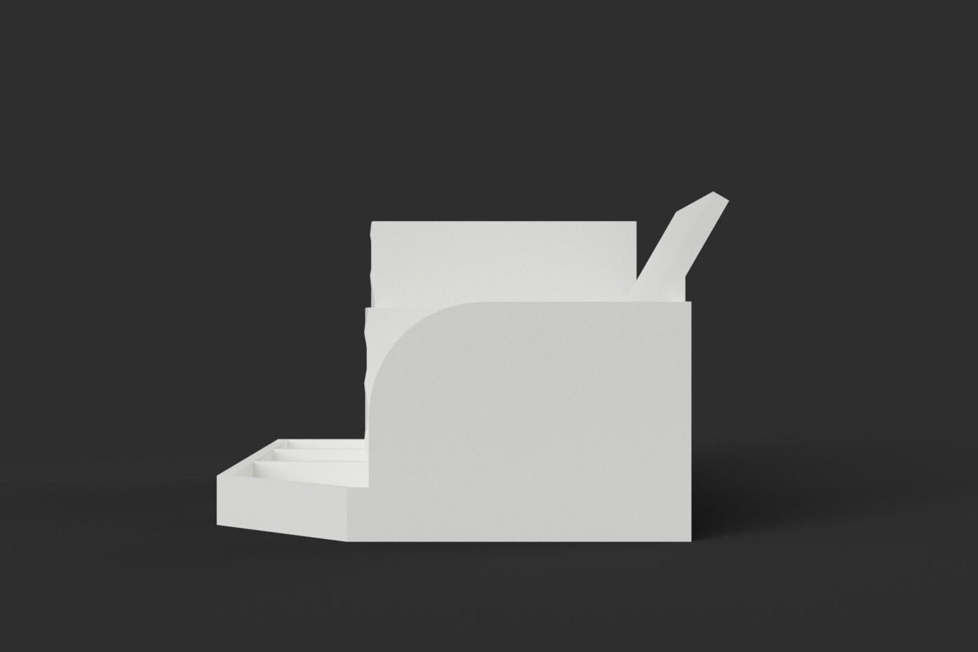 Desk Organizer STL 3D Ptint File Etsy