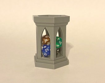 Dice Jail 3D Print File STL No Supports Needed