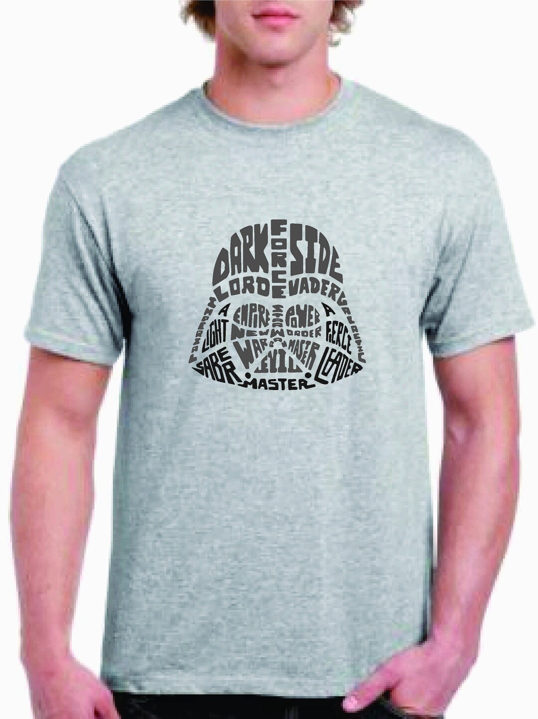 Star Wars Darth Vader Words T-shirt by Besitos - Etsy