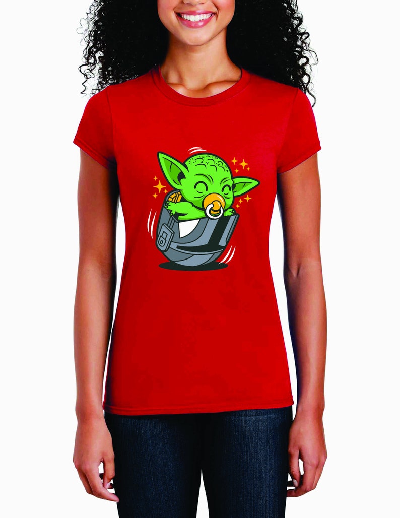 Grogu baby Yoda Tshirt by Besitos Etsy