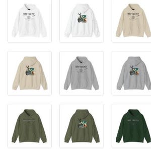 Minimalist Nature-Inspired Unisex Hoodie, Cozy Sweatshirt, Perfect Gift for Outdoor Lovers, Travel, Adventure, Hiking