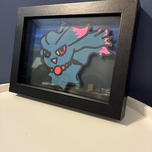 Pokémon: Misdreavous Shadowbox 5x7