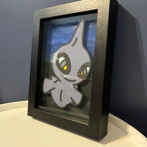 Pokémon: Shuppet 5x7 Shadowbox