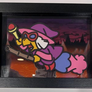 Paper Mario: The Thousand Year Door, Kammy Koopa 5x7 Shadowbox