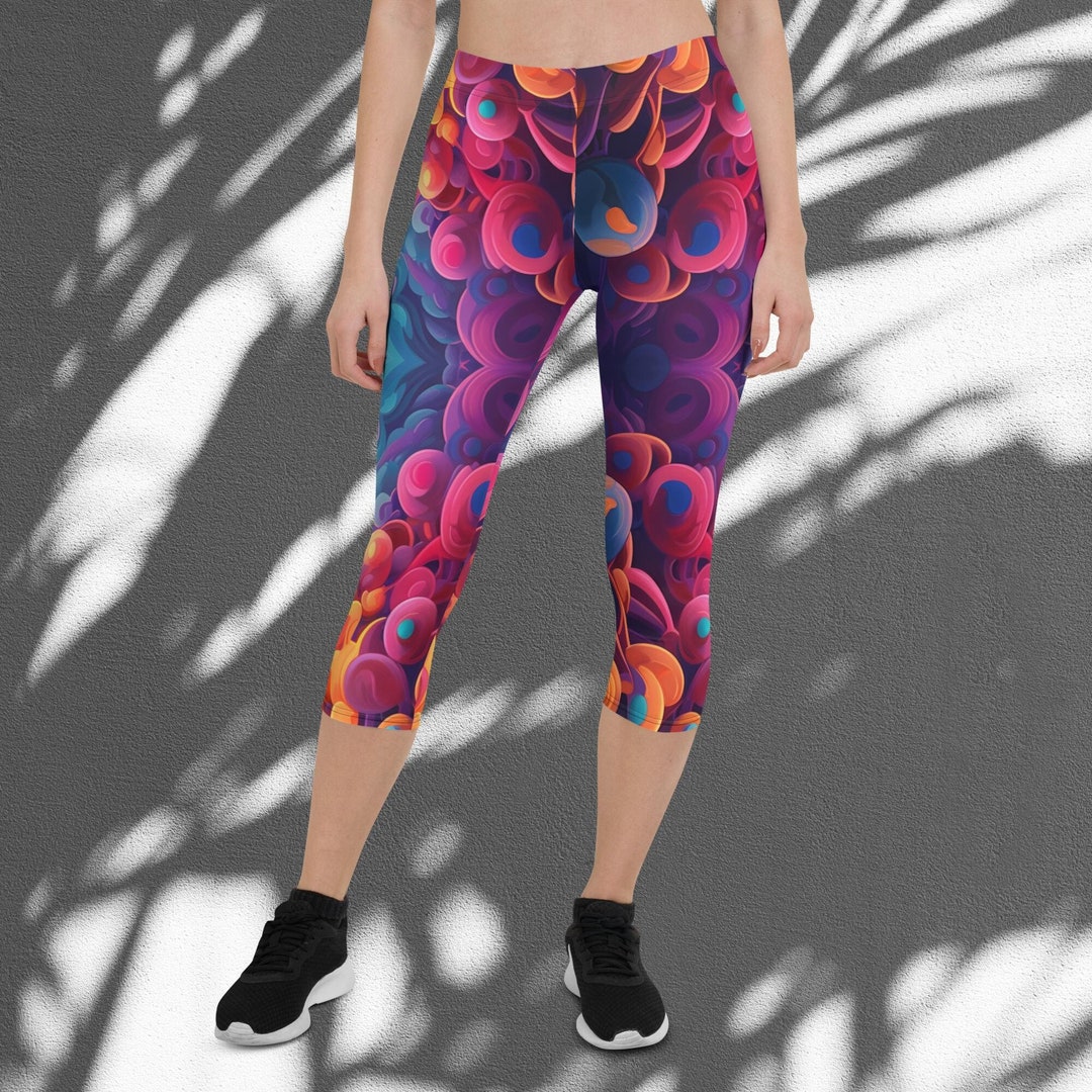 Pattern Print Violin Pattern Print Women Leggings