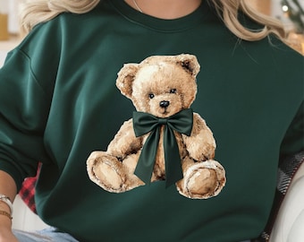 Trendy Bear Crewneck Sweatshirt